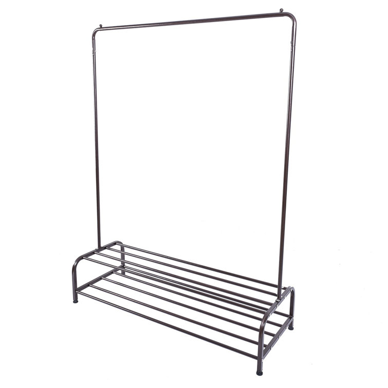 17 Stories Hawkes 47.24'' Clothes Rack & Reviews Wayfair